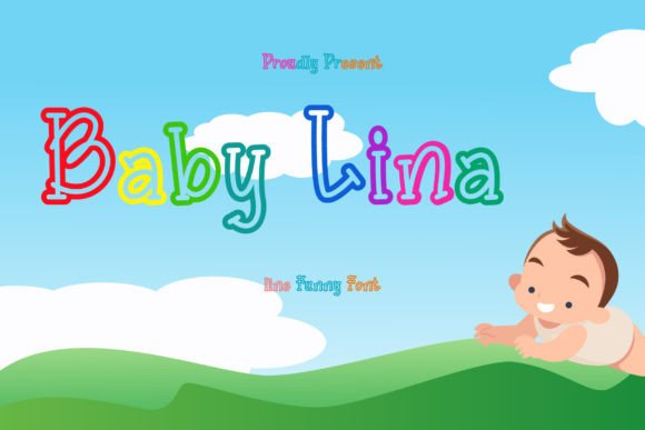 Baby Lina: A Fun and Friendly Display Font for Kids’ Branding