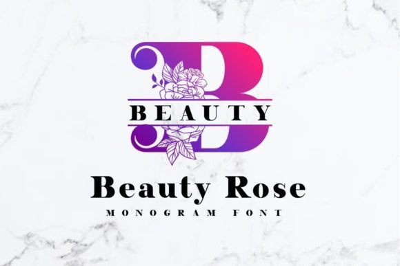 Beauty Rose Font for Elegant Branding and Business Design