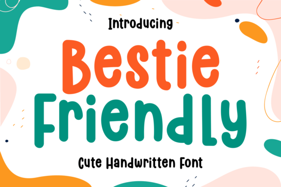 Bestie Friendly: A Playful Display Font for Editorial Design