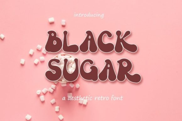 Black Sugar: A Bold and Cute Display Font for Modern Web Design