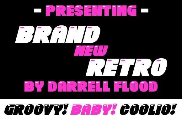 Brand New Retro: A Classic Display Font for Bold Projects