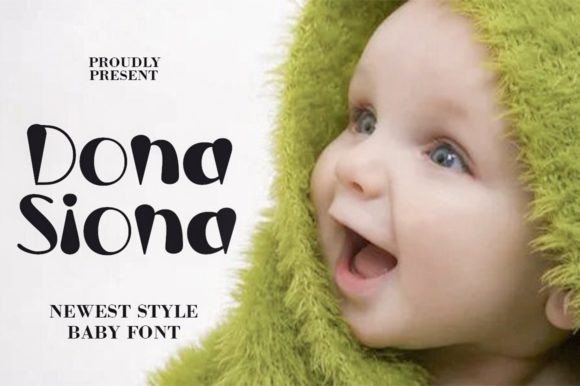Dona Siona: A Luxurious Display Font for Impactful Design