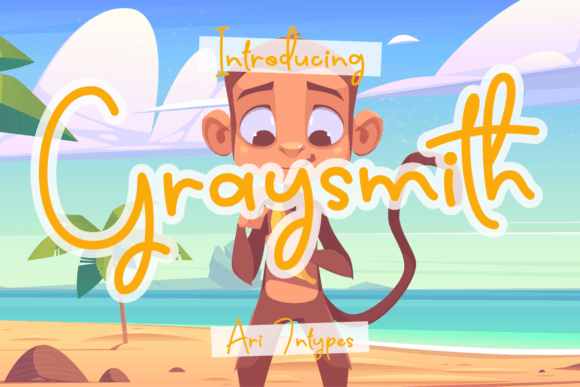 Graysmith Display Font: Playful Handwriting for Digital Campaigns