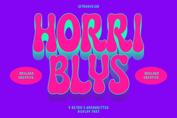 Horriblys Display Font for Standout Branding