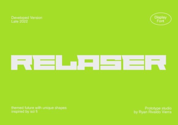How the Relaser Display Font Elevates Small Business Branding