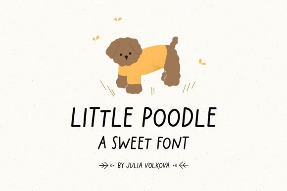 Little Poodle: The Playful Font for Bold Branding and Design