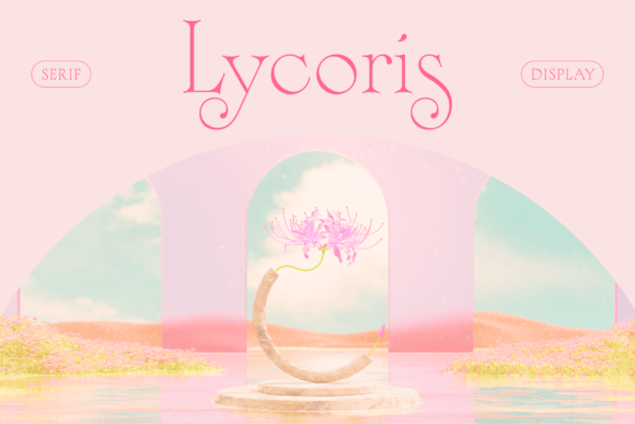 Lycoris Display Serif Font for Elegant Branding
