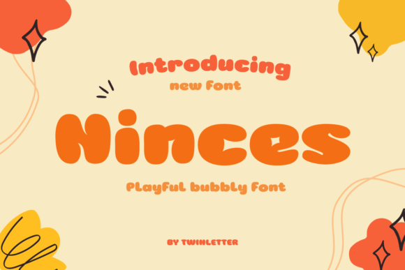 Ninces Font: Playful Display Typeface for Small Businesses