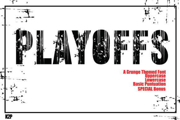 Playoffs Display Font for Bold Digital Branding