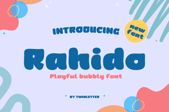 Rahido Display Font: Relaxed Cute Type for Creative Work